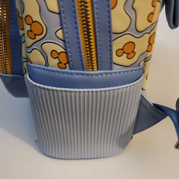 Loungefly Disney Mickey Mouse Breakfast Waffle Scented Backpack. NWT - Picture 8 of 14